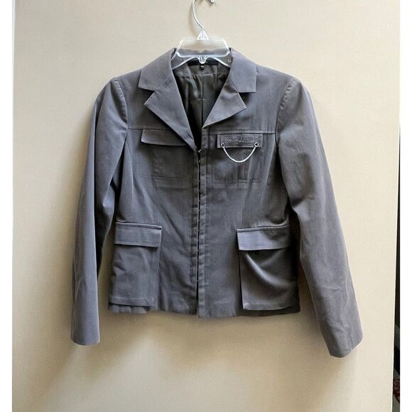 Celyn b. women 8us/44 Italian jacket hooks closer Italy black - Picture 1 of 7